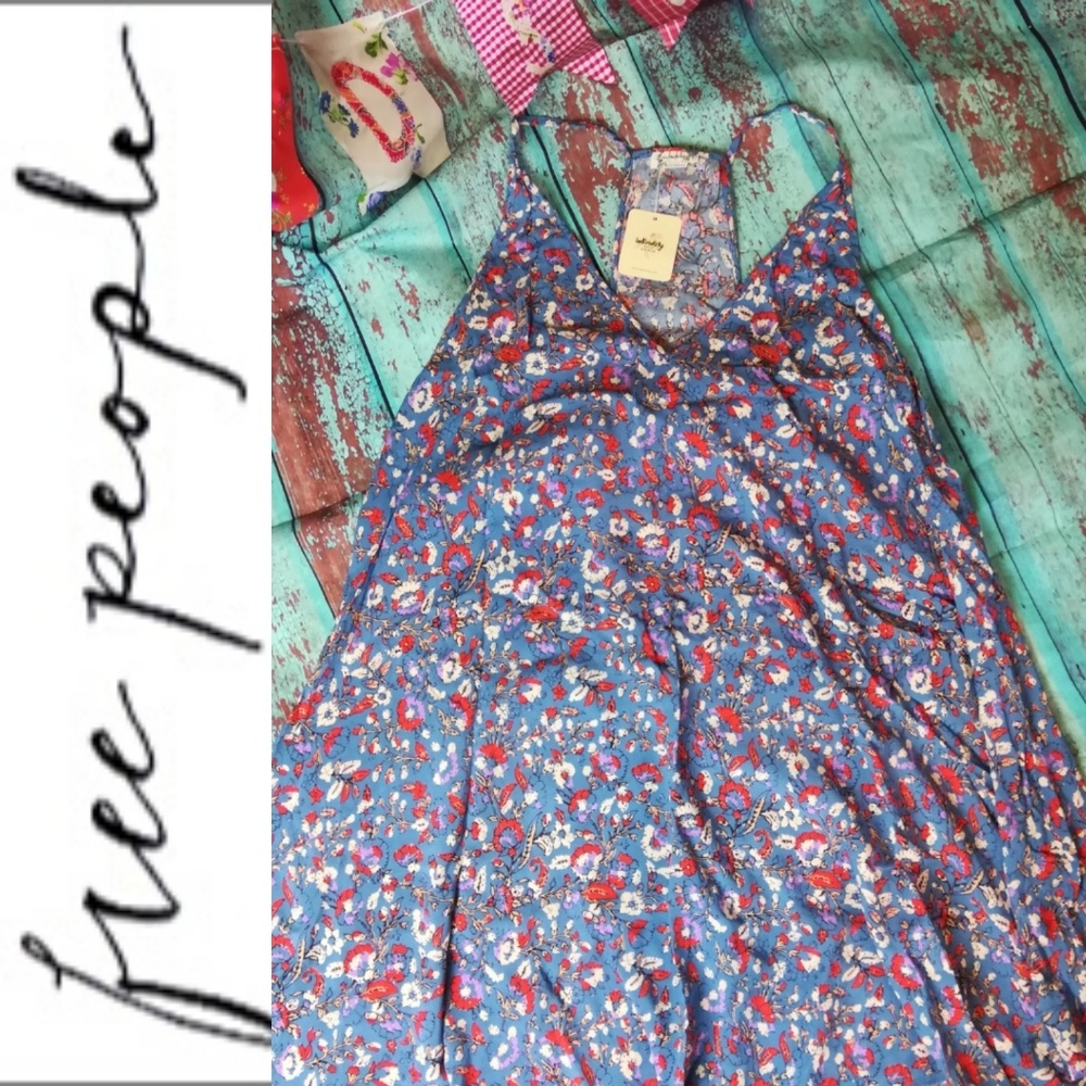 NWT Intimately Free People Boho floral cami